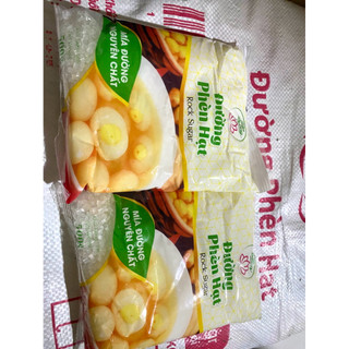 Đường phèn viên Tân Dương - mía đường nguyên chất - gói 1kg và 500g