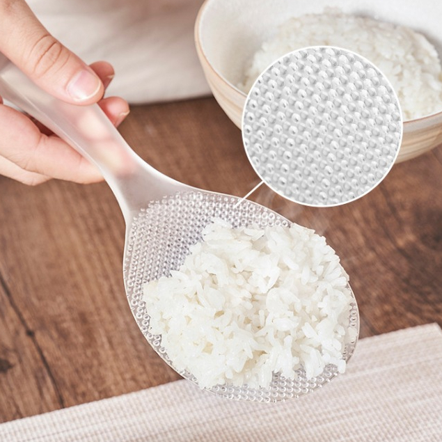MÔI XÚC CƠM ĐỨNG KHÔNG DÍNH – CHUẨN PHONG CÁCH NHẬT BẢN  6063 Trắng