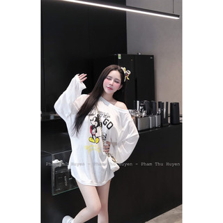 kẹp tóc chuột micky pha bi dễ thương nhẹ nhàng 13cm-chuẩn l1 hot girl