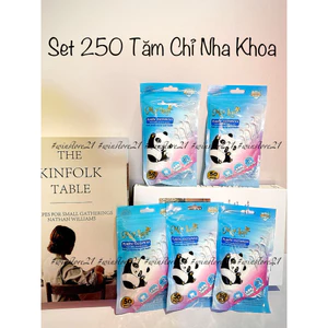SET 5 TÚI - 250 TĂM CHỈ NHA KHOA CAO CẤP MYLAN
