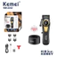 Tông đơ cắt tóc Kemei KM-2242,Dung lượng pin 4200mAh cho thời gian sử dụng lên tới 270 phút chỉ sau 3 giờ sạc