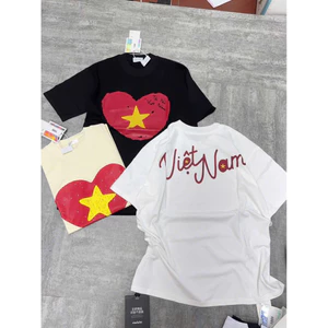 Áo Thun Tôi Yêu Việt Nam Lễ Quốc Khánh New Ss2025 Hottrend Chất Vải Dày Dặn