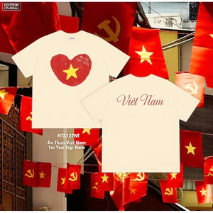 Áo Thun Việt Nam-Độc Lập New Ss 2025 Dịp Quốc Khánh