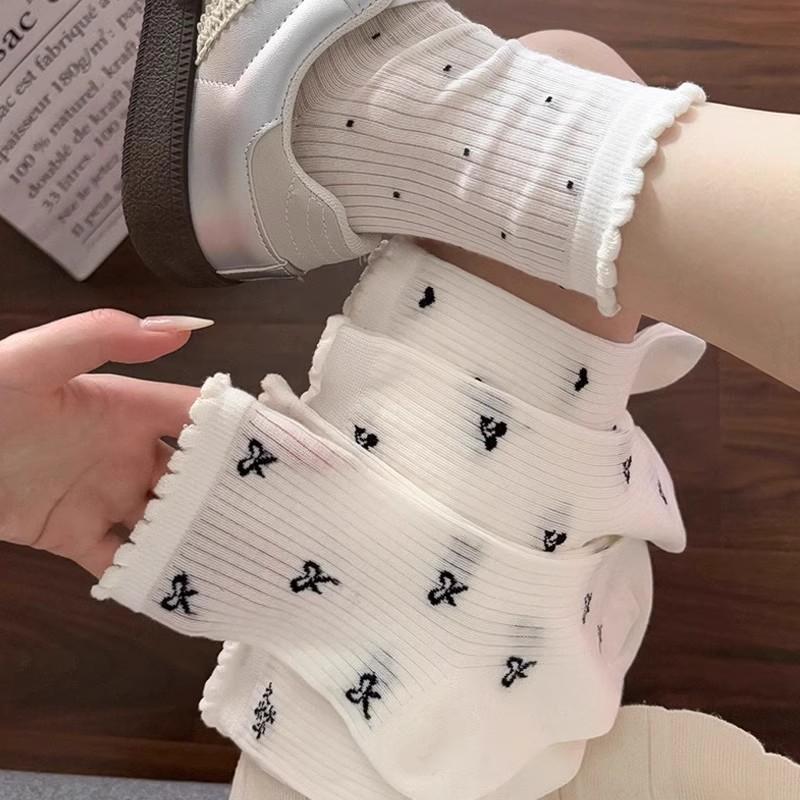 [B61] Tất Chân Nữ Họa Tiết Xinh, Vớ Nữ Dễ Thương Hàng QC