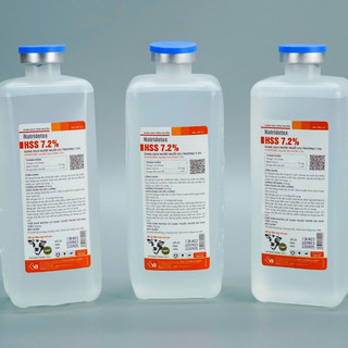 Combo 10 chai 500ml dung dịch nước muối VB Pharma bù nước và điện giải cho trâu bò gia súc gia cầm