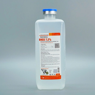 Combo 10 chai 500ml dung dịch nước muối VB Pharma bù nước và điện giải cho trâu bò gia súc gia cầm