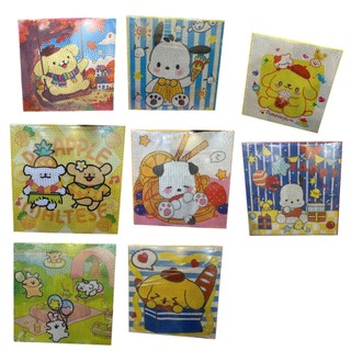 Tranh Đính Đá hoạt hình kurumi,melody,ktty, Lububu 20x20cm - Combo Kèm Khung Và Dụng Cụ, Gắn Đá DIY