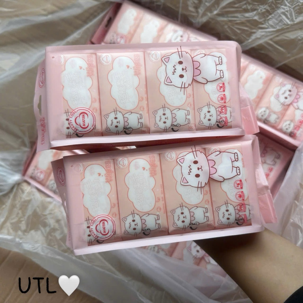 Giấy ướt mini tiện lợi bỏ túi