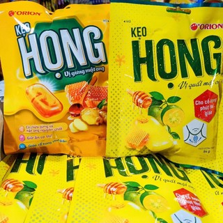 Combo 2-3-5-10 Bịt Kẹo Họng ORION - Vị Quất, Gừng & Bạc Hà Thảo Mộc, Trọng lượng 83g