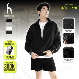 [UPDATE MÀU MỚI] Áo khoác nam VARIANTS vải dù nhám co giãn, trượt nước, form crop trẻ trung, năng động - HUSSIO