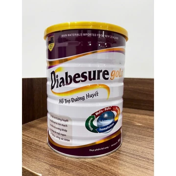 Sữa cho người tiểu đường - Diabesure Gold 900g - Sữa dinh dưỡng cho người đái tháo đường - Tiểu đường