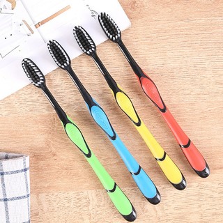(COMBO 10) BÀN CHẢI ĐÁNH RĂNG THAN TRE HOẠT TÍNH MARONGYUN - Lông Mềm Mịn Làm Sạch Hiệu Quả