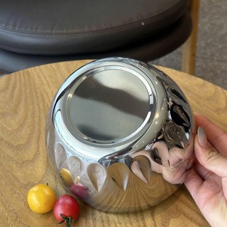 Bát cơm, bát tô hoa sen Chockmen [100] 12/16cm - 450/1000ml, inox 18/10 giữ nhiệt và cách nhiệt C100