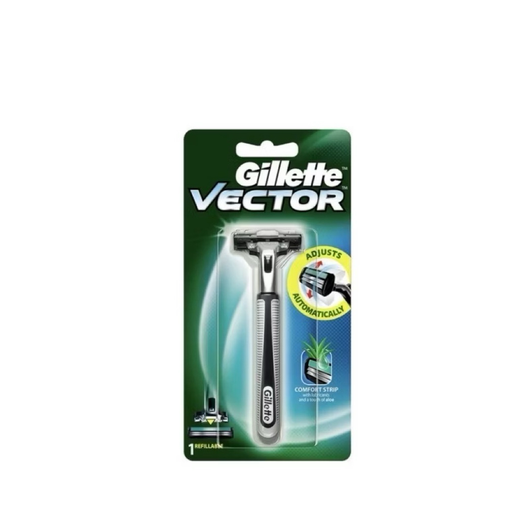 Dao Cạo Râu Gillette Vector - 1 Cán 1 Lưỡi dao cạo