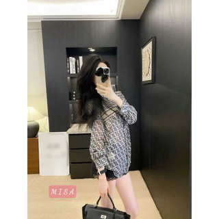 QCCC Tổng hợp các mẫu áo sơ mi lụa dài tay hoạ tiết siêu hot,siêu sang chảnh,fulltagmac