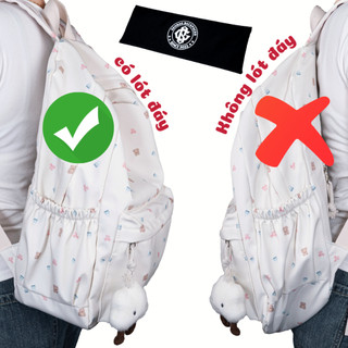 Tấm lót đáy balo giúp giữ form balo khi để nhiều sách vở đồ dùng học tập LD01
