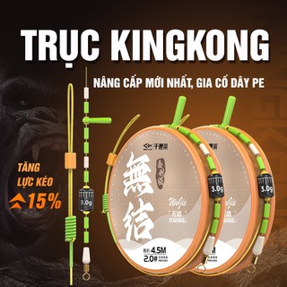 Trục Câu Đài Buộc Sẵn KingKong Quanlilai Hàng Cao Cấp Phụ Kiện Câu Đài Giá Rẻ Gia Cố Dây PE