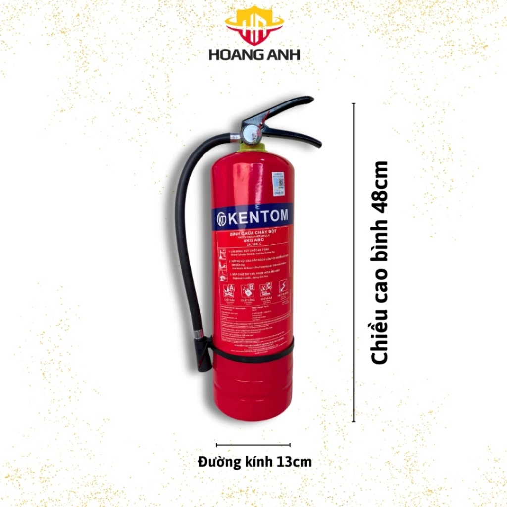 Sử dụng Combo 2 bình bột chữa cháy KENTOM 4kg kèm 2 bình mini FOAM cho ô tô trong đời sống