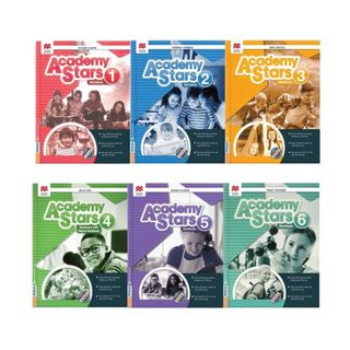 Sách - Academy Stars Pupil’s Book + Workbook - Sách học tiếng Anh cho trẻ chuẩn Cambridge