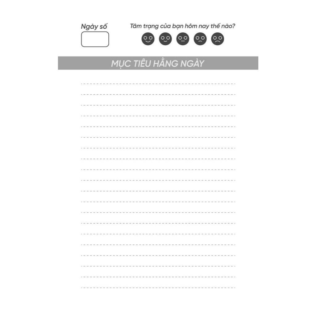 Sách Unibooks - Sổ Tay Kế Hoạch - To Do List 30 Ngày Phát Triển Bản Thân, Biến Ước Mơ Thành Sự Thật