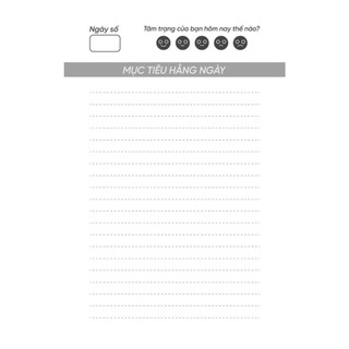 Sổ - To Do List Hành Trình 30 Ngày Biến Ước Mơ Thành Sự Thật