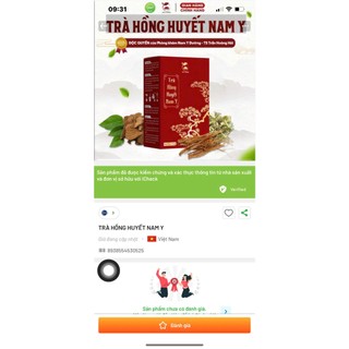 Trà thảo mộc Hồng huyết Nam Y đường hỗ trợ cải thiện nội tiết tố nữ, điều hoà kinh nguyệt