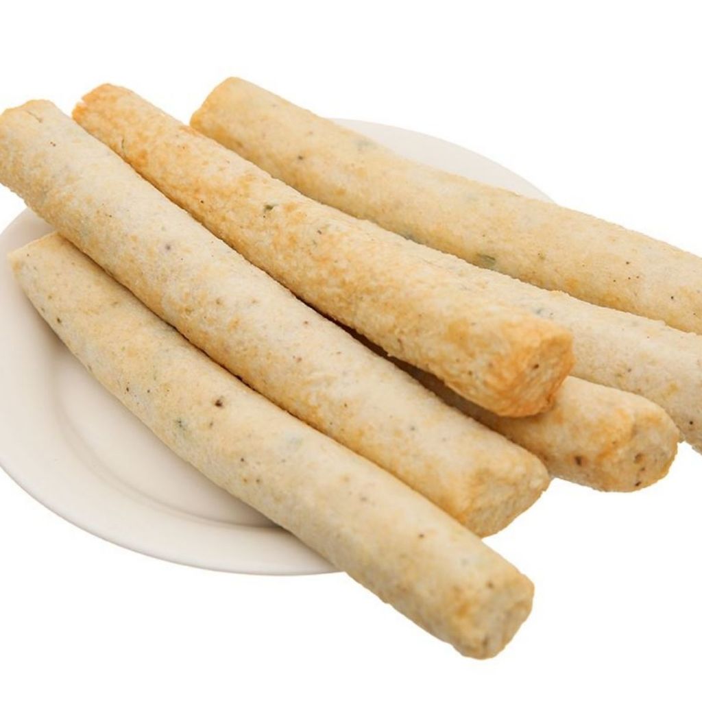 ( Hoả tốc HCM ) CHẢ CÁ KIỂU HÀN QUỐC - DẠNG QUE 500G-Phù hợp cho món lẩu Hàn, canh chả cá, xiên que ăn vặt.