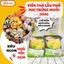 VIÊN THẢ LẨU PHÔ MAI TRỨNG MUỐI 500G-Hương vị trứng muối đậm đà kết hợp cùng phô mai mềm mịn.