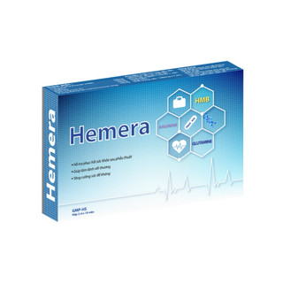 ✅ [Chính Hãng] Hemera – Hỗ trợ phục hồi & Thúc đẩy quá trình lành vết thương, tăng đề kháng | Hộp 20 viên