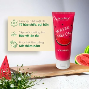 Tẩy tế bào chết La Pretty chiết suất dưa hấu giúp tẩy tế bào sần sùi giúp da mềm mịn trắng sáng