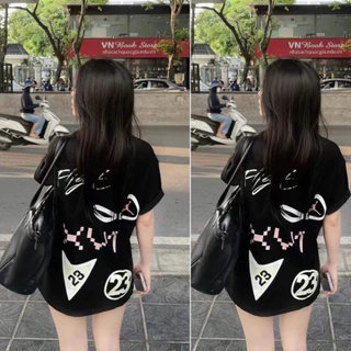 [ Mẫu Mới ] Áo Thun Trắng Đen Cao Cấp, Áo Phông Nam Nữ Chất Liệu Cotton 100% Định Lượng Vải 250gsm Bufalo