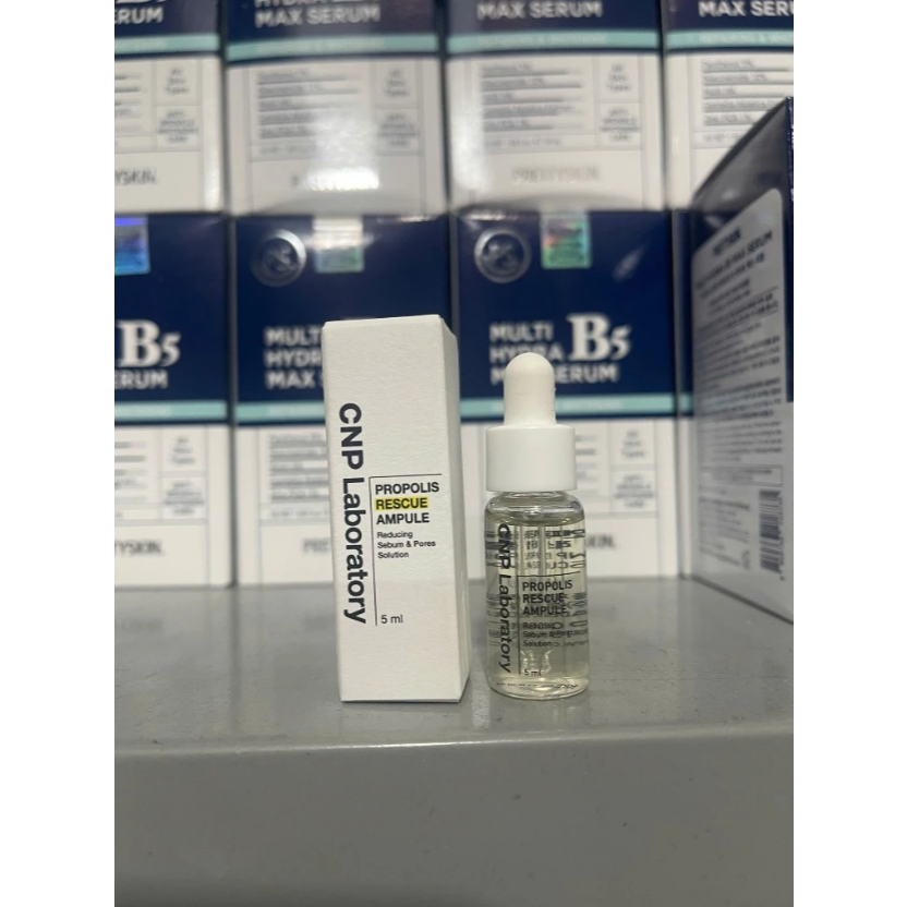 [BẢN DA MỤN] Serum keo ong CNP Laboratoty Jeju Propolis RESCUE Ampule phục hồi,dịu da, se khít lỗ chân lông 5ml/50ml