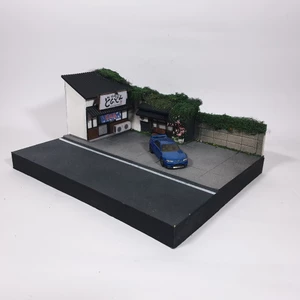 Sa bàn cho xe mô hình 1/64 nhà hàng Nhật