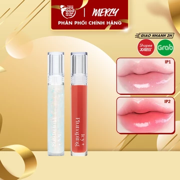 Son bóng cho môi căng mọng Merzy Icy Plumping Lip Gloss 4.5g ThegioiSkinfood