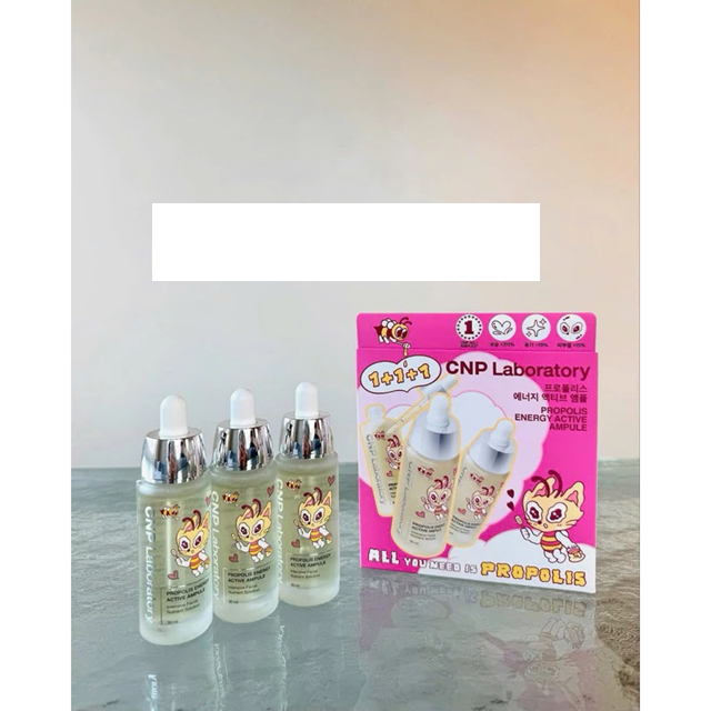 Tinh chất keo ong phục hồi da, ẩm da CNP Laboratory Propolis Energy Ampule 5ml/10ml/15ml/35ml/50ml (Nobox)