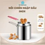 Nồi Chiên Ngập Dầu Ca Lọc Dầu inox Tiện Lợi Có Lưới Lọc Nấu bếp Từ,Hồng Ngoại
