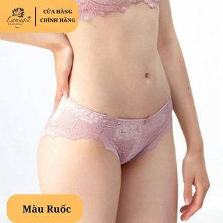 Quần Lót Ren Q-1304 – Mềm Mại, Thoáng Mát, Không Hằn Dấu – Lamagie Cao Cấp