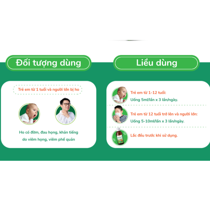 [RẺ VÔ ĐỊCH] Siro Bổ Phế Hataphar – Hỗ Trợ Làm Dịu Cổ Họng, Dành Cho Trẻ Em & Người Lớn DHT Pharma Chai 120ml
