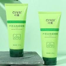 1 Hộp _ Gel tẩy da chết sáng da Ginbi chiết xuất nha đam