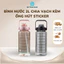 Bình Nước 2 Lít Cao Cấp Thể Thao Có Tay Cầm Tiện Lợi Có Vạch Chia Giờ Giấc