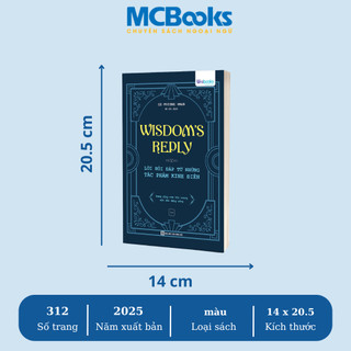 Sách - Wisdom’s Reply – Lời Hồi Đáp Từ Những Tác Phẩm Kinh Điển MCBooks