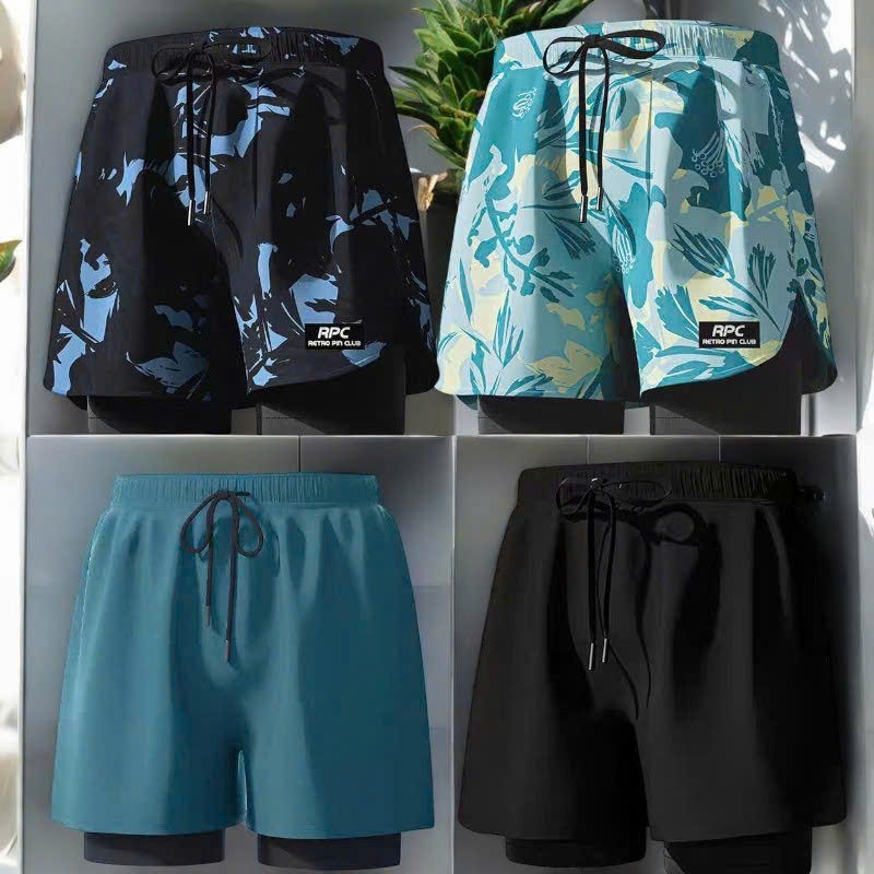 Quần bơi nam phong cách thể thao ,Nhanh Khô Thoáng Khí Thời Trang Nam Năng Động co giãn 4 chiều 40kg tới 80kg