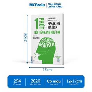 Sách - Combo Speaking Matrix - Nói Tiếng Anh Như Gió - Học Kèm Học Online