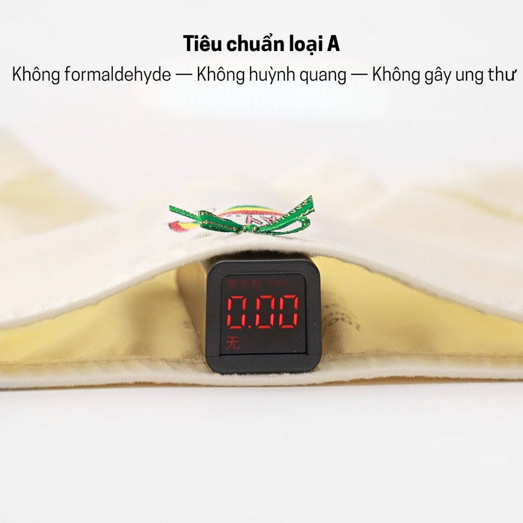Set 4 Quần Chip Bé Gái Nhiều Màu Sắc In Hình Dễ Thương Chất Liệu Thun Mềm Mịn