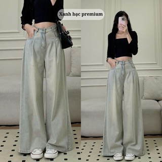 Quần Jean Ống Rộng 247Store Nhiều Màu Quần Bò Ống Suông Unisex Đi Học Đi Làm Back to School