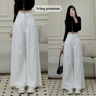 Quần Jean Ống Rộng 247Store Nhiều Màu Quần Bò Ống Suông Unisex Đi Học Đi Làm Back to School