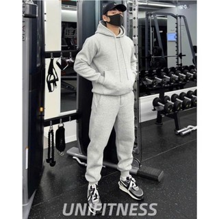 Set Bộ Hoodie Trơn BASSIC Phong Cách Đơn Gian Lịch Sự, Đồ Bộ Nam Thu Đông Chất Liệu Nỉ Ngoại Dày Dặn Mềm