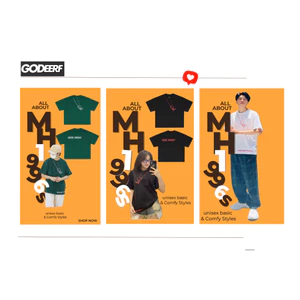 Áo Thun Local Brand GodeerF "Hide away" Áo Thun Form Rộng Unisex 250Gsm Cotton_G001
