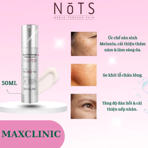 Tinh Chất Dưỡng Trắng Và Cải Thiện Nếp Nhăn Maxclinic Glutathione Ampoule Shot 50ml