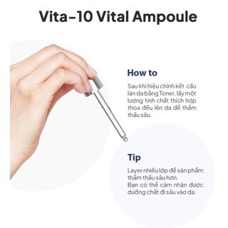 Tinh Chất Dưỡng Sáng Da Mờ Thâm Maxclinic Vita-10 Vital Ampoule 100ml